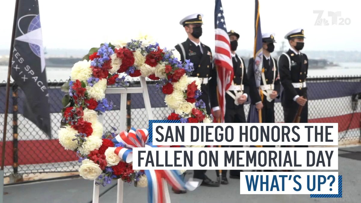 San Diego Honors Fallen Heroes on Memorial Day What’s Up? NBC 7 San