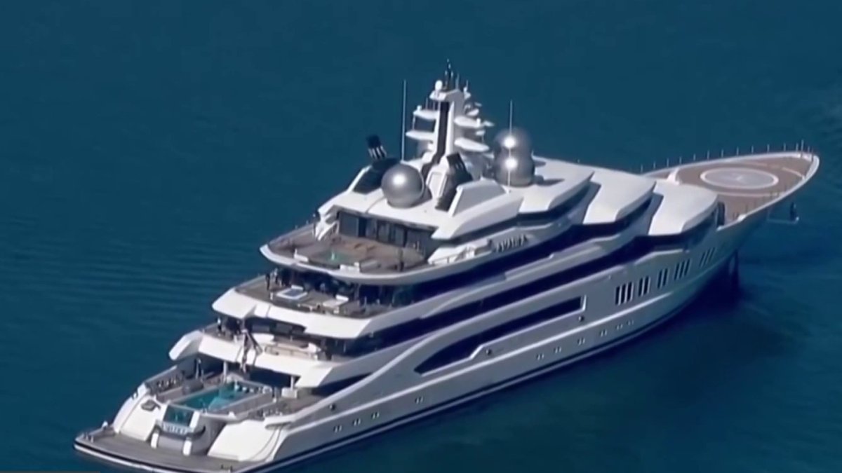 oligarch yacht in san diego