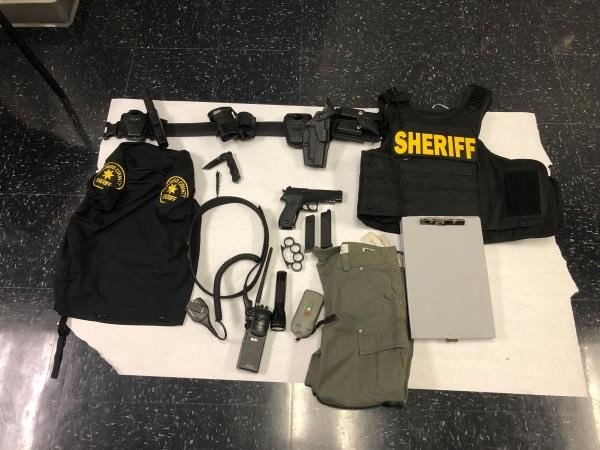 Fake Deputy in Fallbrook Arrested With Plastic Badge After Hoax Traffic Stop, Fiery Crash: SD Sheriff's Dept. - Vimarsana News