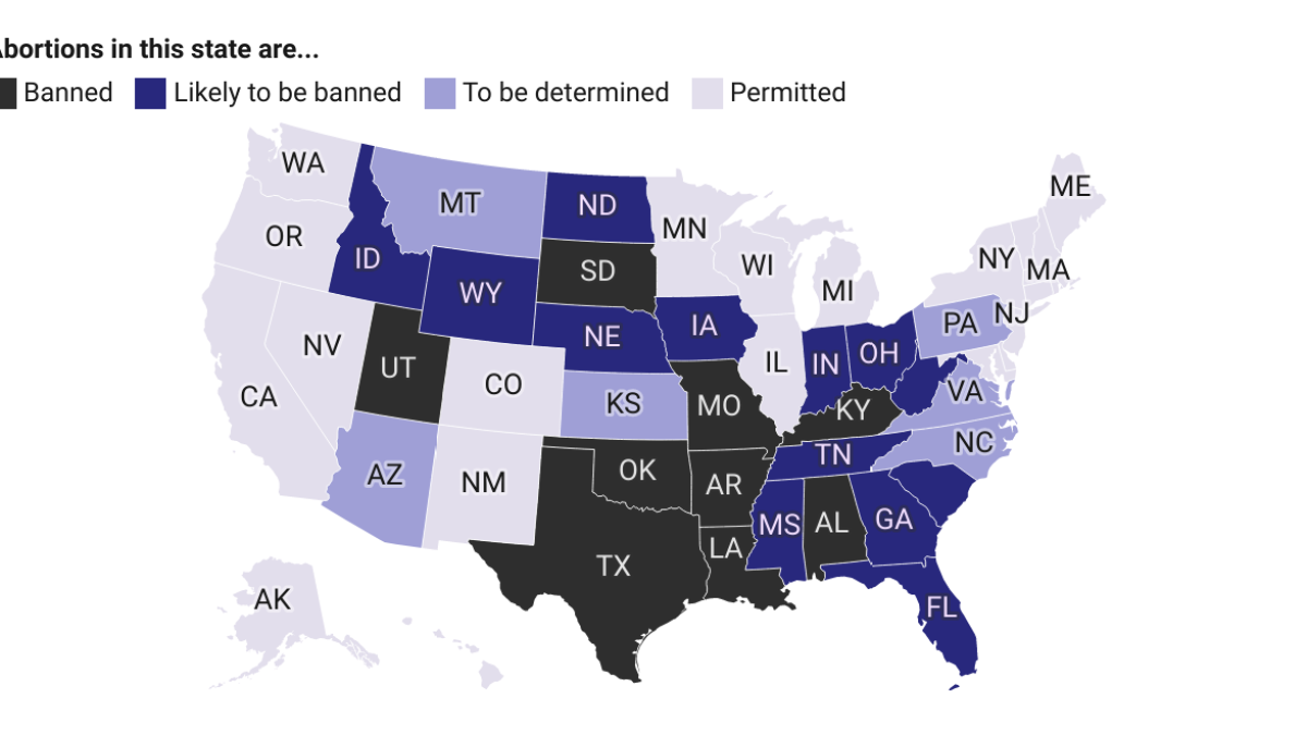 A State-by-State Guide to Abortions Laws in the U.S. – NBC 7 San Diego - Vimarsana News