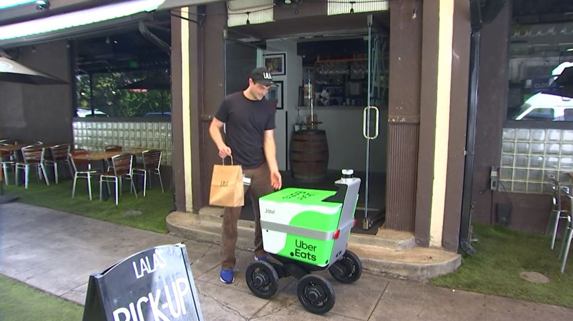 Serve Robotics, Uber Eats Unveil Robotic Delivery in Southern California - Image
