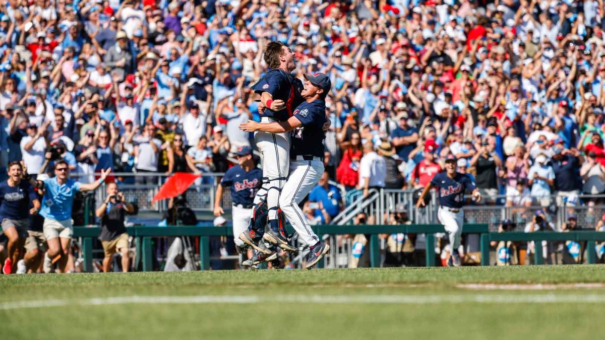 Mississippi Wins First CWS Title, Sweeping Oklahoma – NBC 7 San Diego
