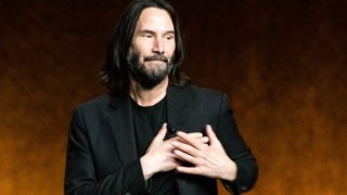 Keanu Reeves at CinemaCon 2022