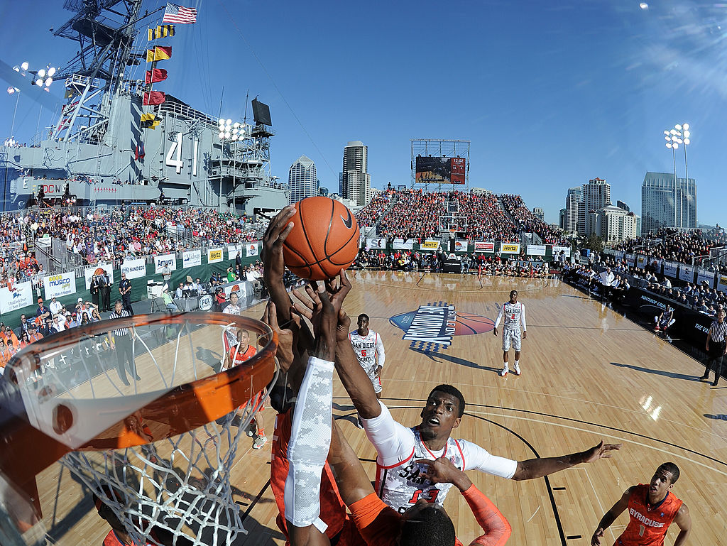 Gonzaga, Michigan State Tabbed for Veterans Day Hoops Matchup Aboard USS Abraham Lincoln in San Diego