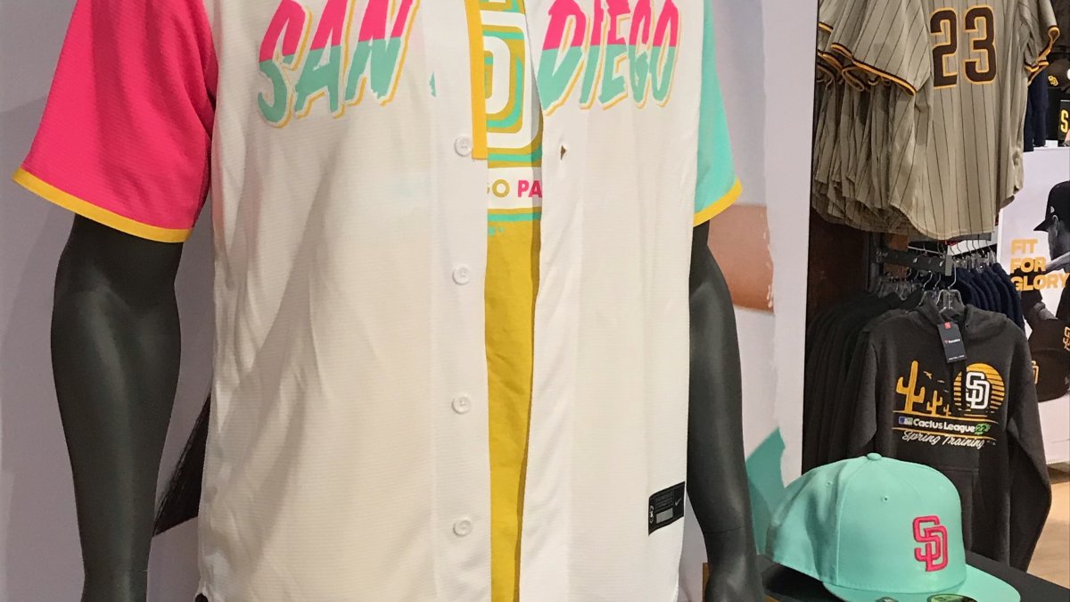 San Diego Padres Eye-Popping City Connect Jerseys, Hats a Nod to Two  Countries and Two Cultures – NBC 7 San Diego