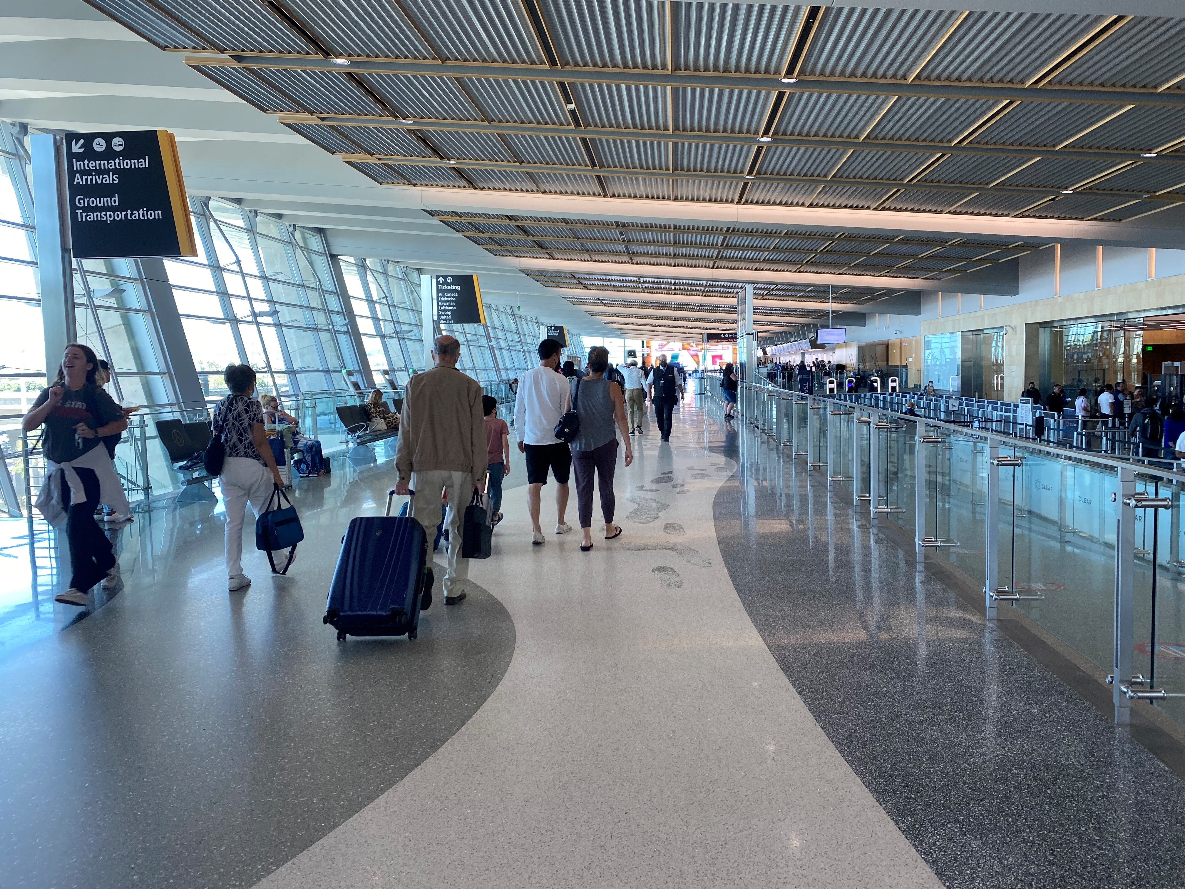 How is San Diego International Airport impacted by government shutdown?