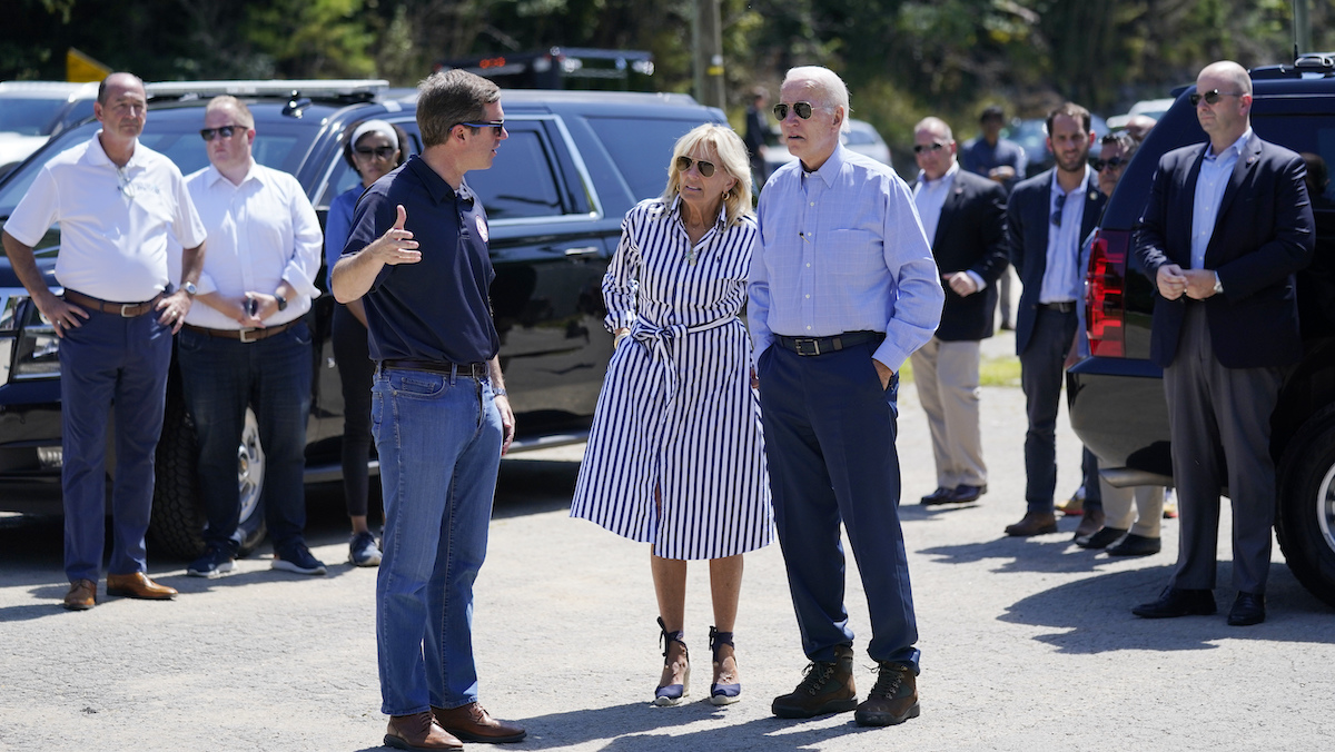 President Biden Joins Kentucky Gov. Beshear to Survey Damage From Historic Floods – NBC 7 San Diego