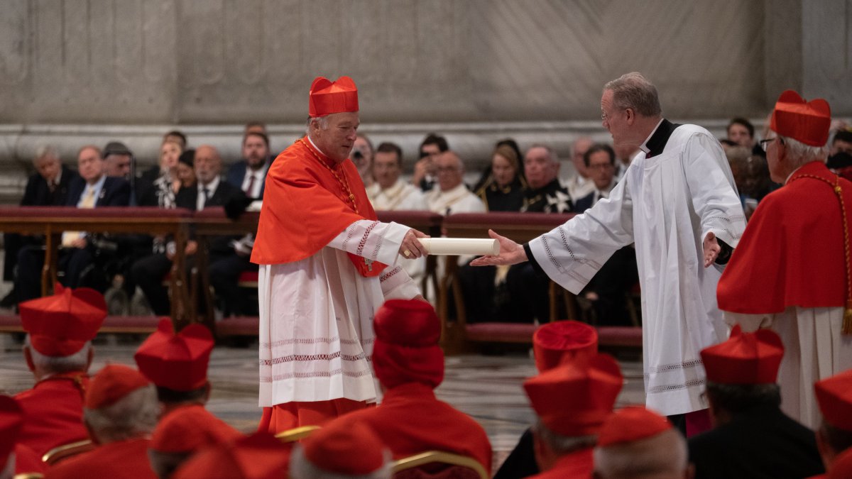 San Diego Bishop Robert McElroy Installed as Cardinal by Pope Francis ...