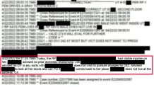 This CAD report from April 22 details what Connie Dadkhah told officers.