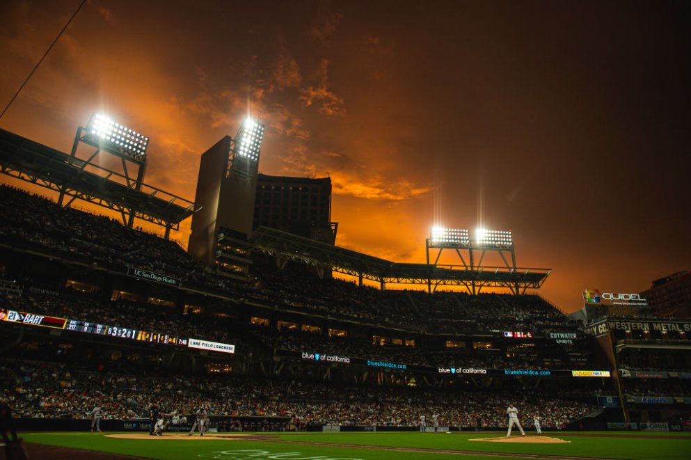 Forget the Score… Did You See the Sky at Last Night’s Padres Game in ...