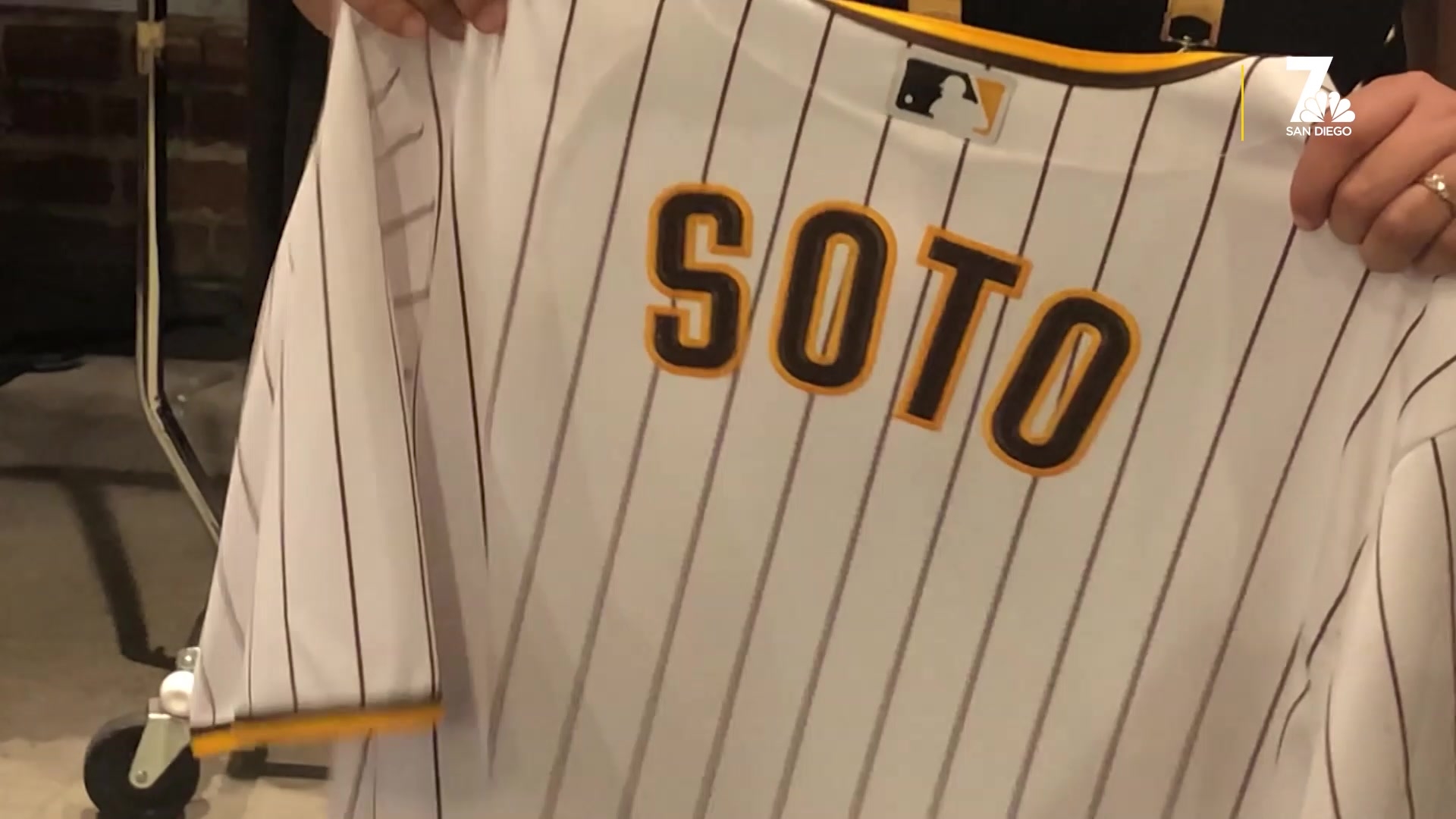 He's a Padre Now: Watch Juan Soto Jerseys Get Printed – NBC 7 San Diego