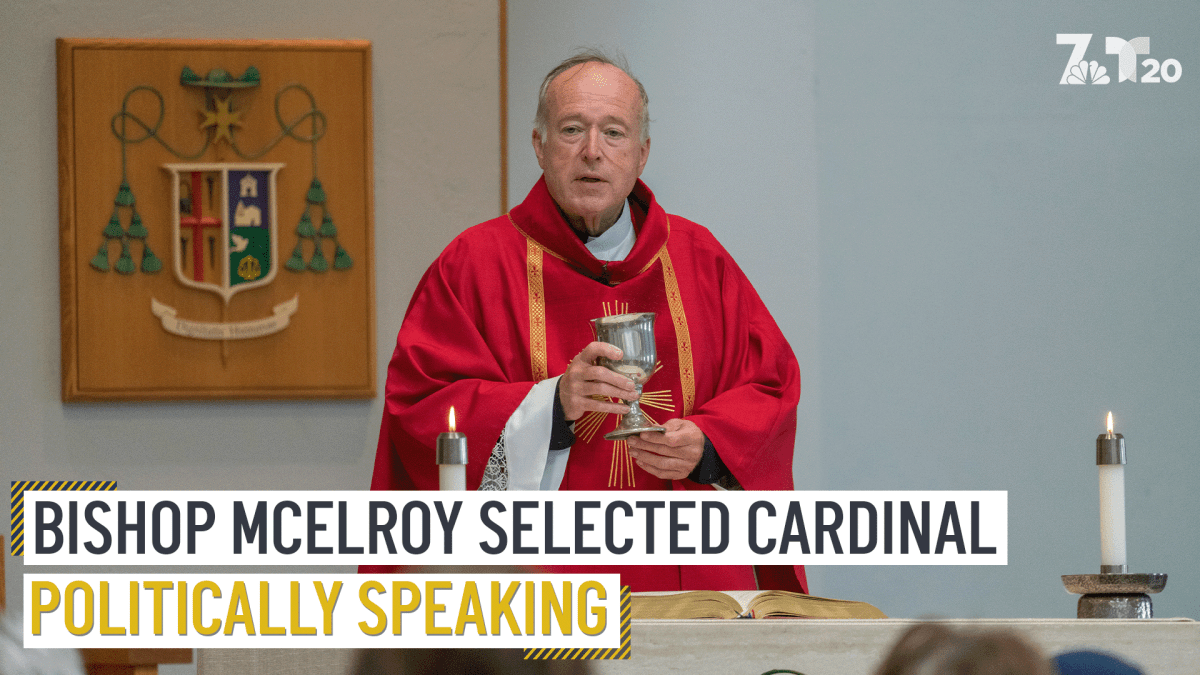 Politically speaking bishop mcelroy selected cardinal nbc 7 san diego
