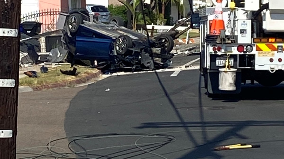 Car Crashes Into Utility Pole, 5,000 Without Power Near Paradise Hills ...