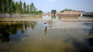 Rural areas in Pakistan have been hit the hardest by flooding.