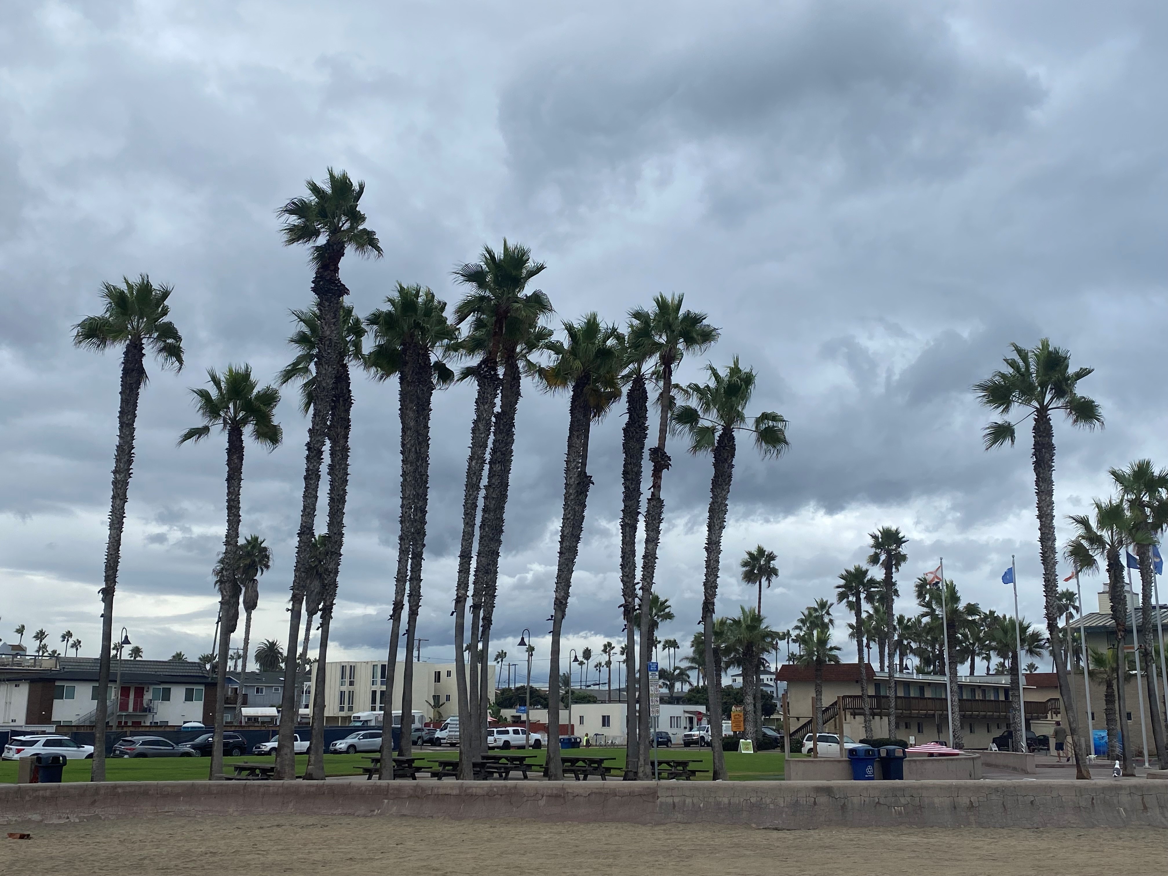 Tropical Storm Kay reaches San Diego County with high winds, high  temperatures and the promise of heavy rain - The San Diego Union-Tribune