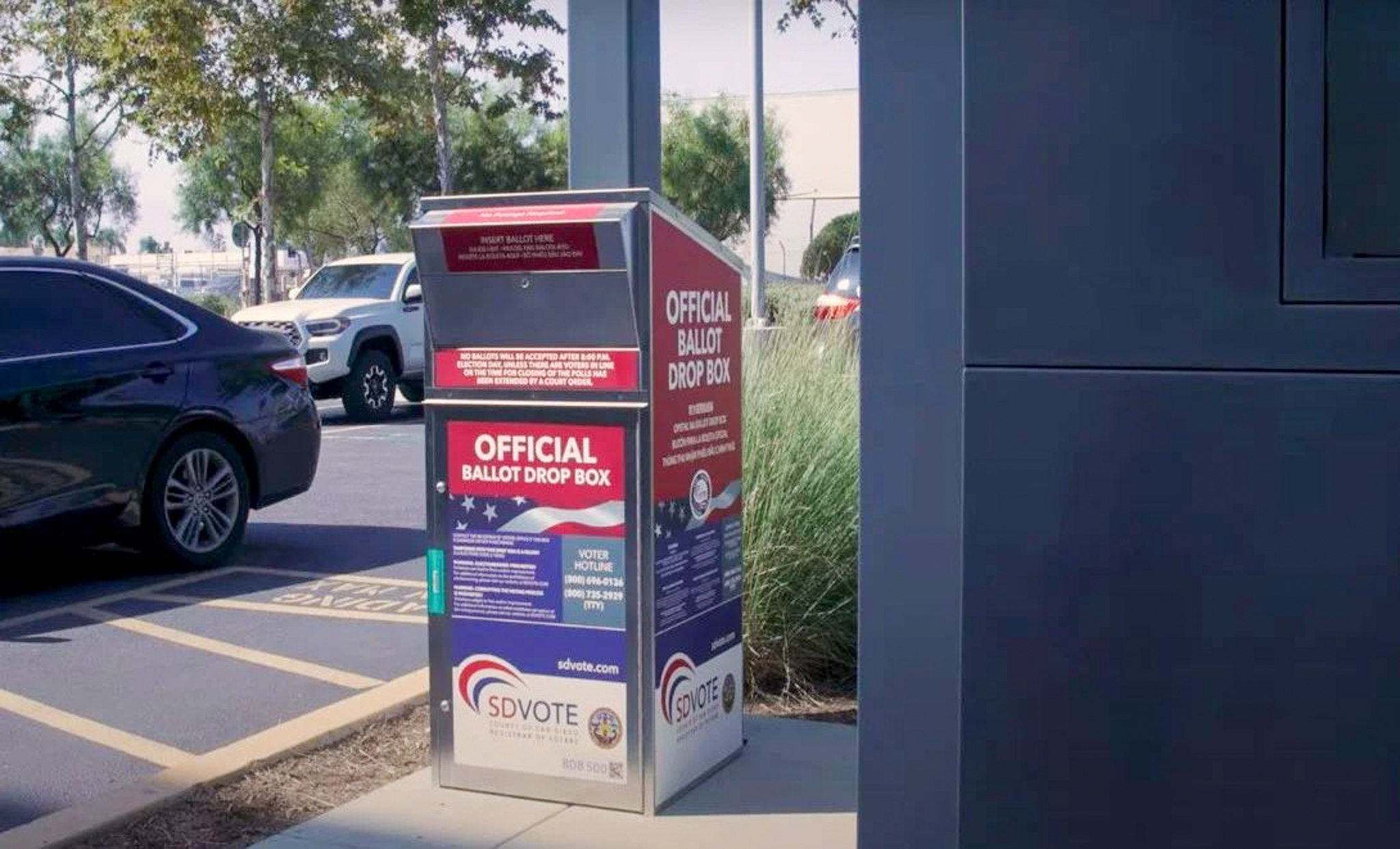 Where to Find a Voting Drop Box Near You in San Diego County for