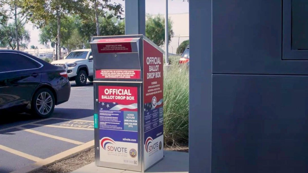 Where to Find a Voting Drop Box Near You in San Diego County for the