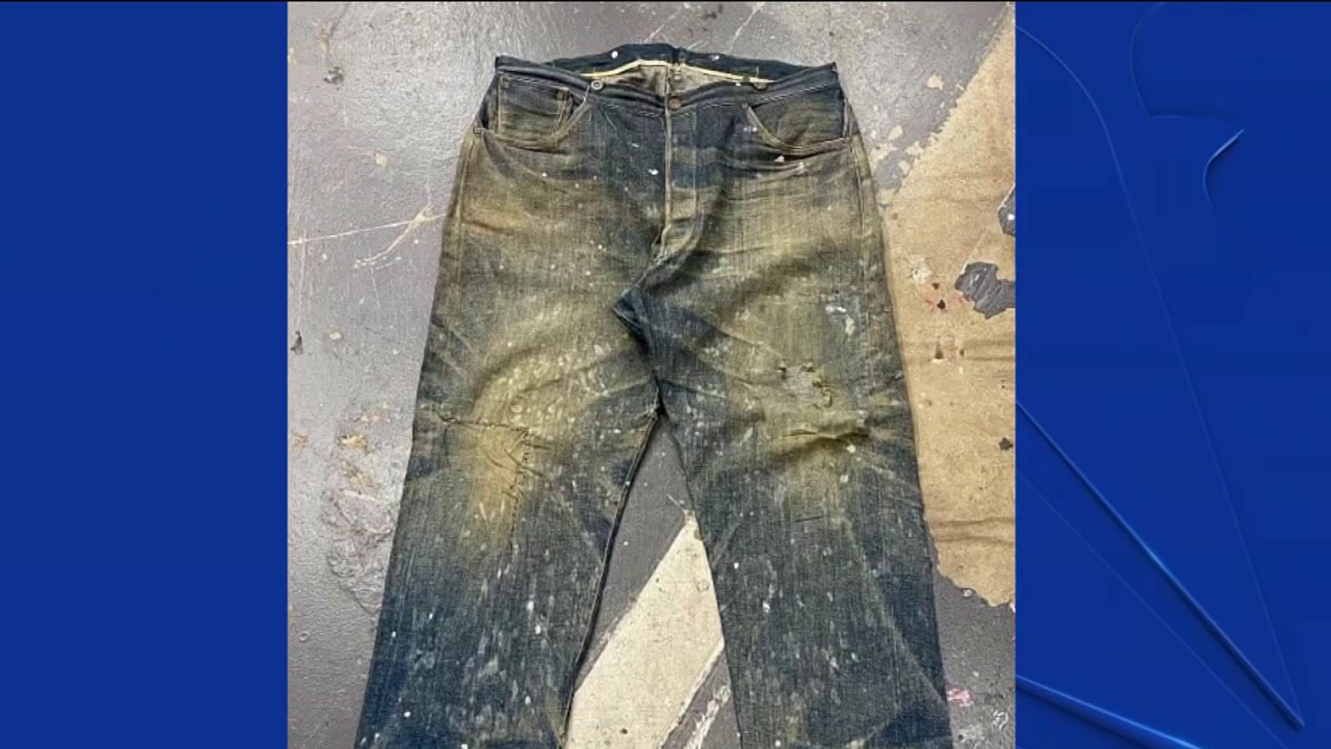 this is pair of levis jeans