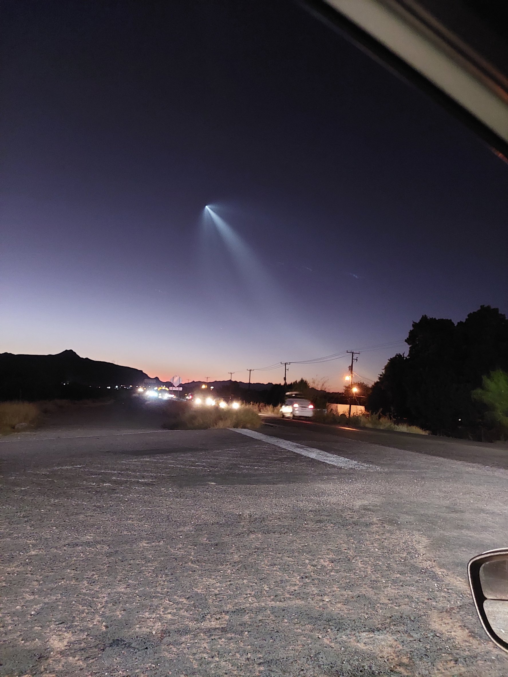 Mexican Rockets Photos: SpaceX’s Falcon 9 Rocket Illuminates San Diego, Mexico’s Sky ...