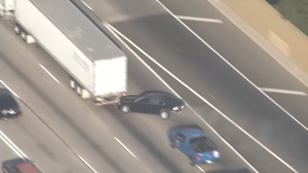 Watch: LA Chase Driver Crashes in Big Rig – NBC 7 San Diego - Vimarsana News