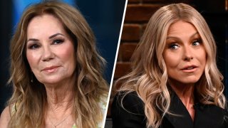 Kathie Lee Gifford, left, said she would not read Kelly Ripa's new book for its criticism on Regis Philbin.