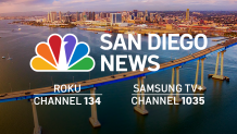 You can watch NBC 7 San Diego News on Roku channel 134 and Samsung TV+ Channel 1035.