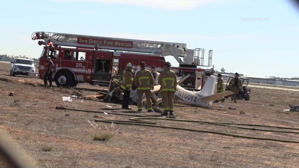 Pilot Dies After Small Plane Crash at Montgomery Field in Kearny Mesa