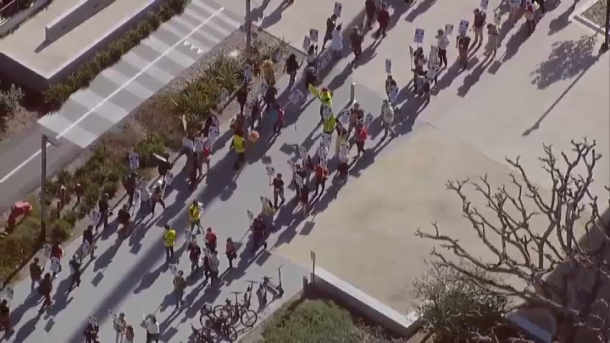 Uc San Diego Employees Strike Nbc 7 San Diego 