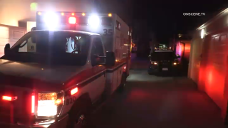 San Diego police and medics responded to a fentanyl overdose in Mission Beach on Nov. 22, 2022.