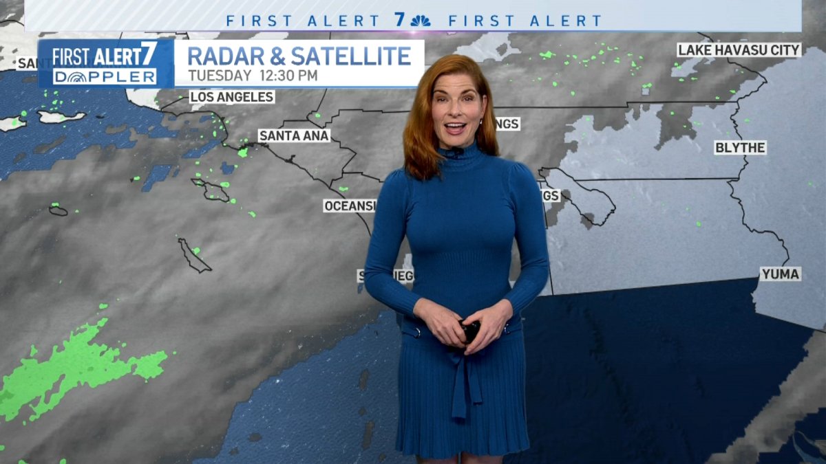 Dagmar Midcap’s Evening Forecast For Dec 6 2022 Nbc 7 San Diego