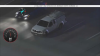 Police Chase Pickup Truck in LA Area