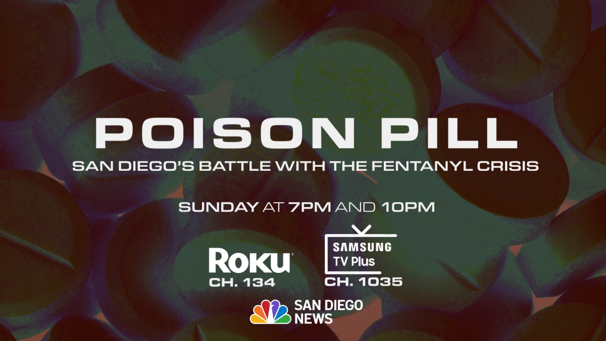 San Diego's Fentanyl Crisis Examined in NBC 7's New Documentary Special  Streaming Sunday – NBC 7 San Diego