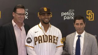Padres Pics: Xander Bogaerts introduced at Petco Park - FriarWire