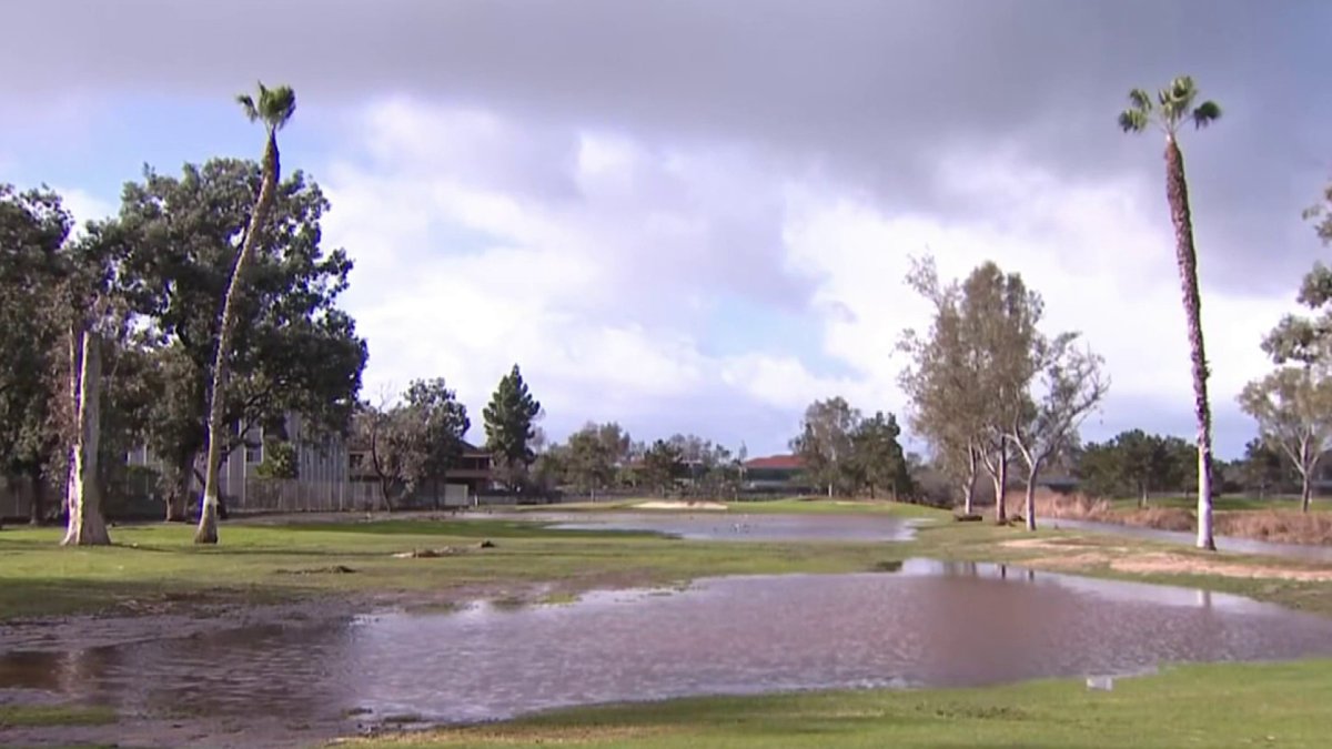 Water Hazard Flooding Keeps Chula Vista Golf Course Closed NBC 7 San