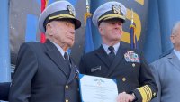 97-Year-Old Escondido Man Receives Navy Cross for Secret Mission During Korean War