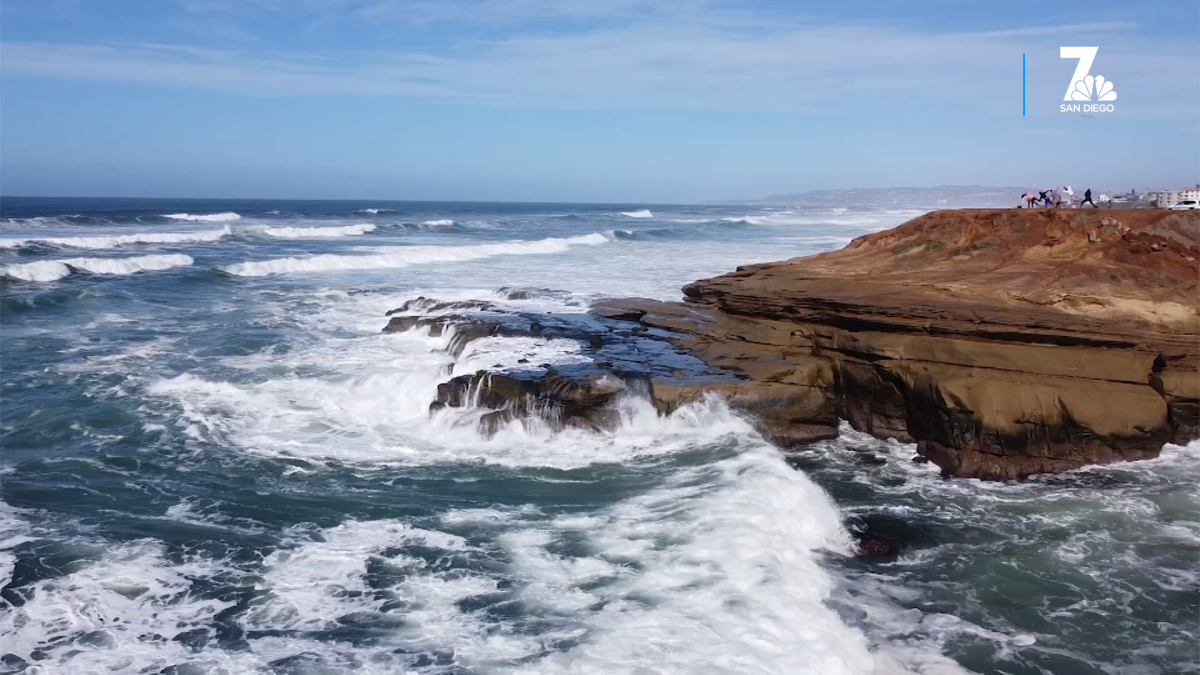 WATCH: Drone Ranger 7 Captures Big Waves Along San Diego Coast