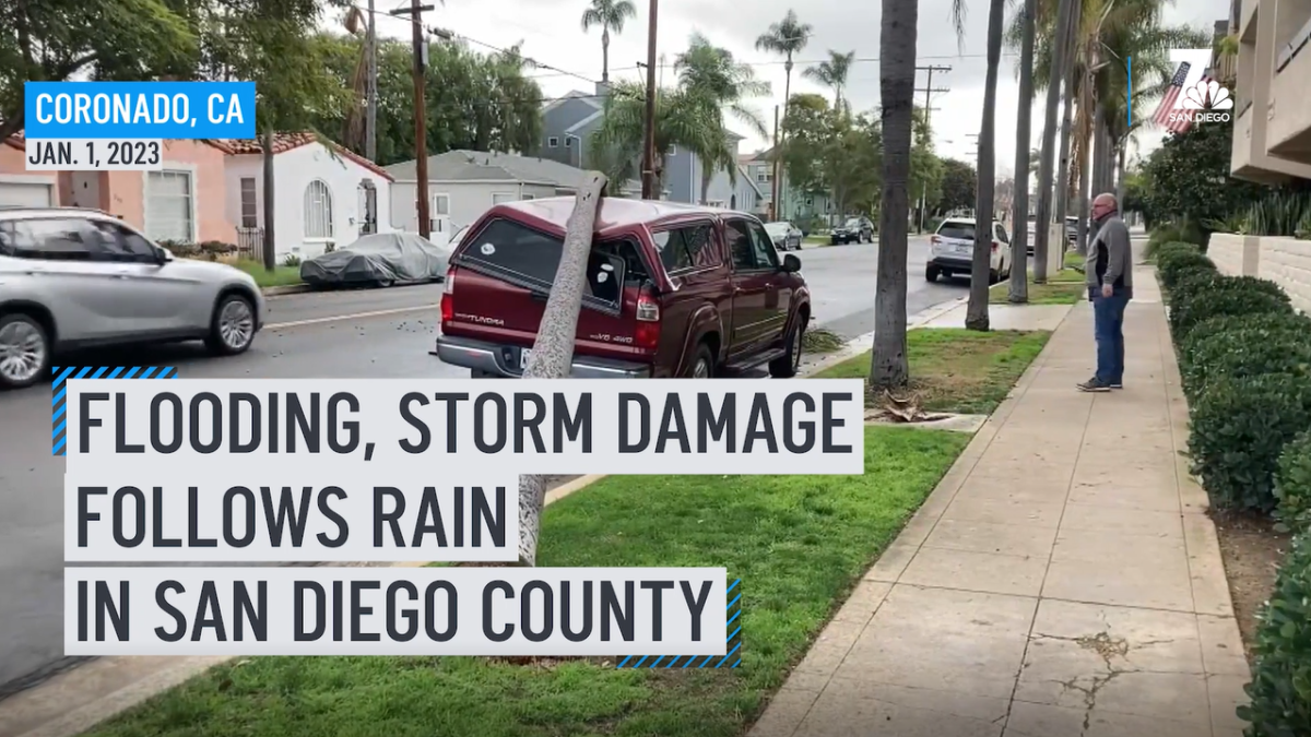 Flooding, Storm Damage Follow All That Rain in San Diego NBC 7 San Diego