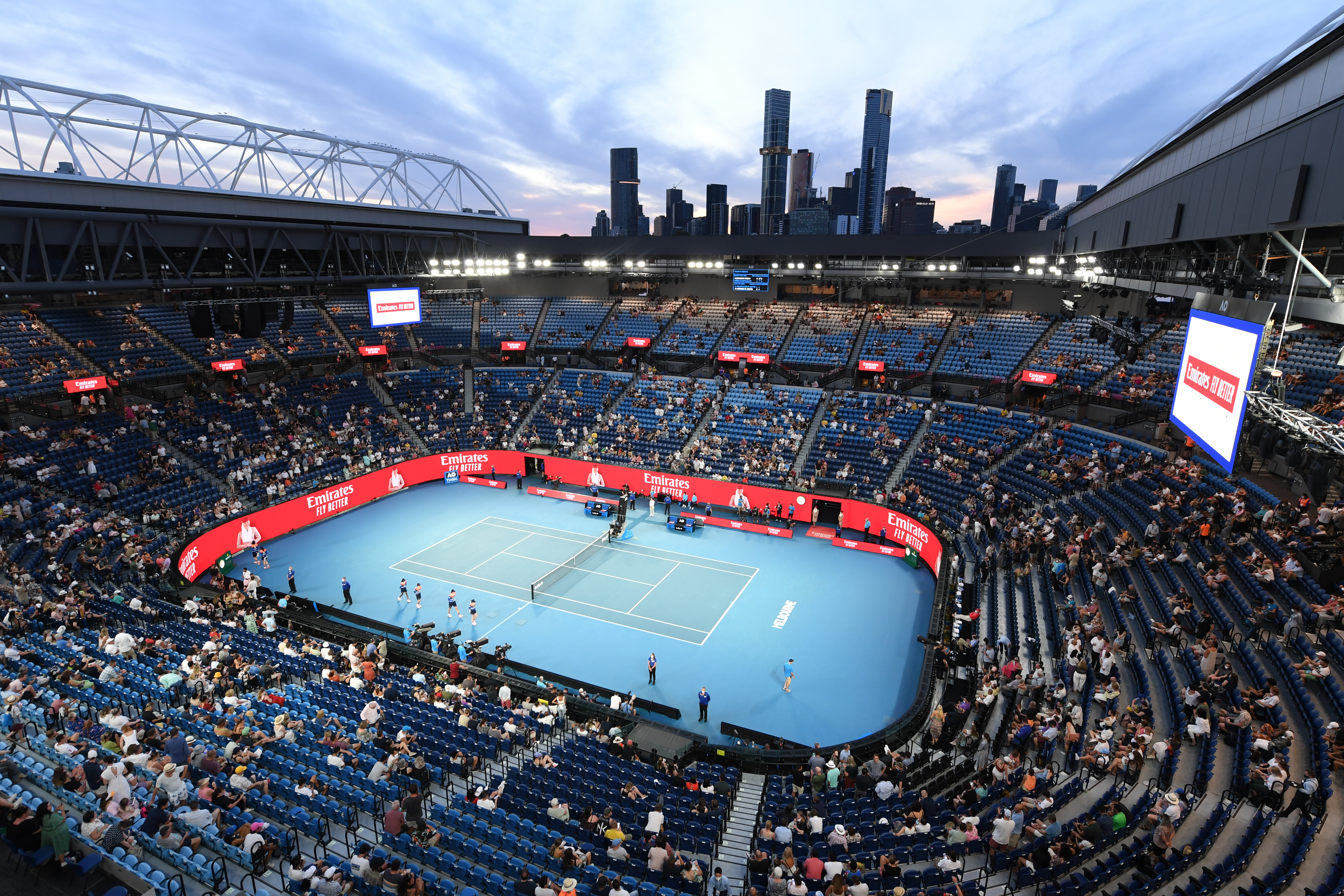 Australian Open Finals Set for Rod Laver Arena, Full Stadium List