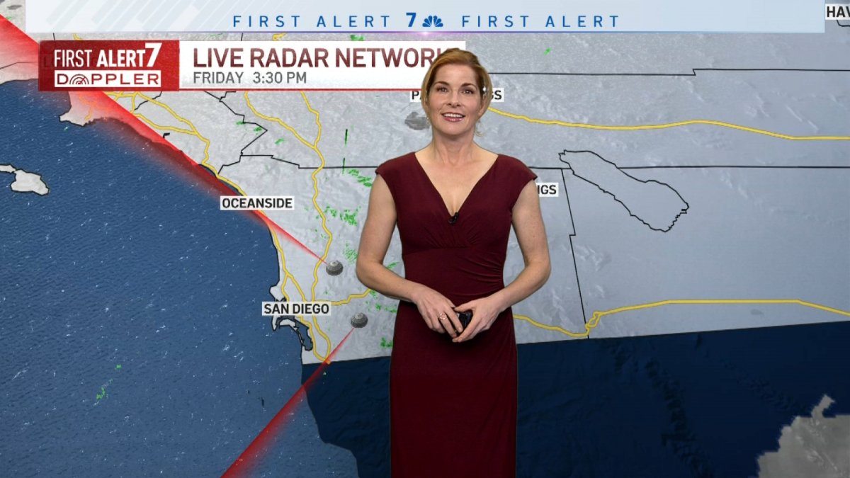 Dagmar Midcap’s Evening Weather Forecast For Jan 6 2023 Nbc 7 San Diego