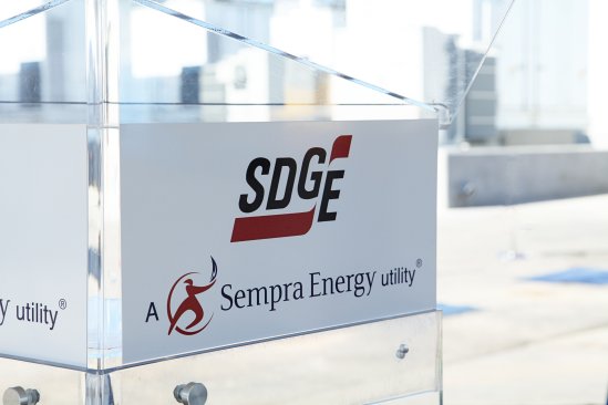 The San Diego Gas & Electric (SDG&E) logo.