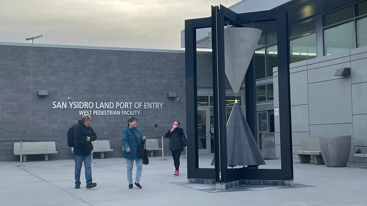 Northbound PedWest border crossing reopens after 2 months NBC 7 San Diego