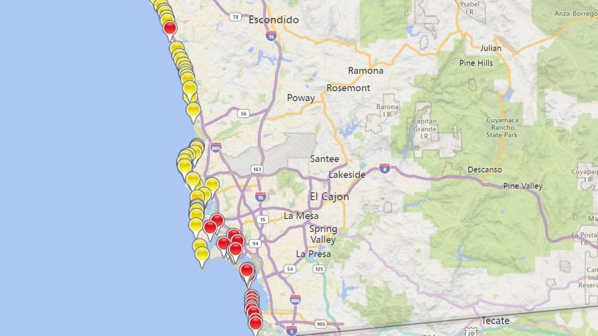 San Diego Bay, Carlsbad Beach Closed for Sewage Spill – NBC 7 San Diego - Vimarsana News