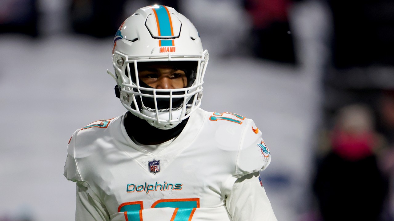 8/6/22 UPDATE: The OFFICIAL Miami Dolphins Orange Jersey Award T #22  buffalo billsRACKER; Christian Wilkins joins the TWO-TIME Winner's Club!