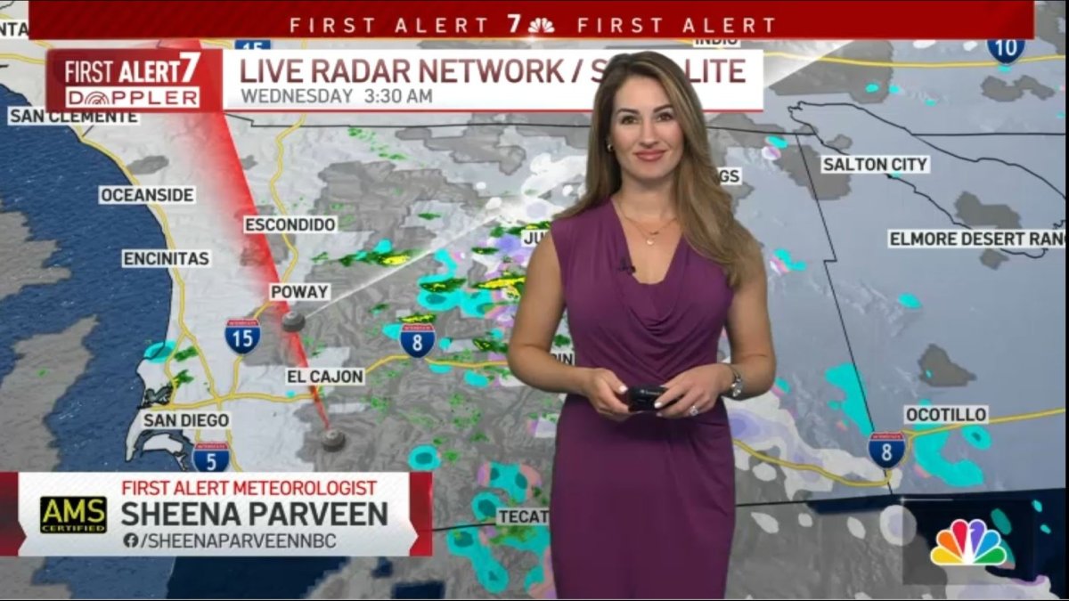 San Diego Weather Today Sheena Parveen’s Morning Forecast for