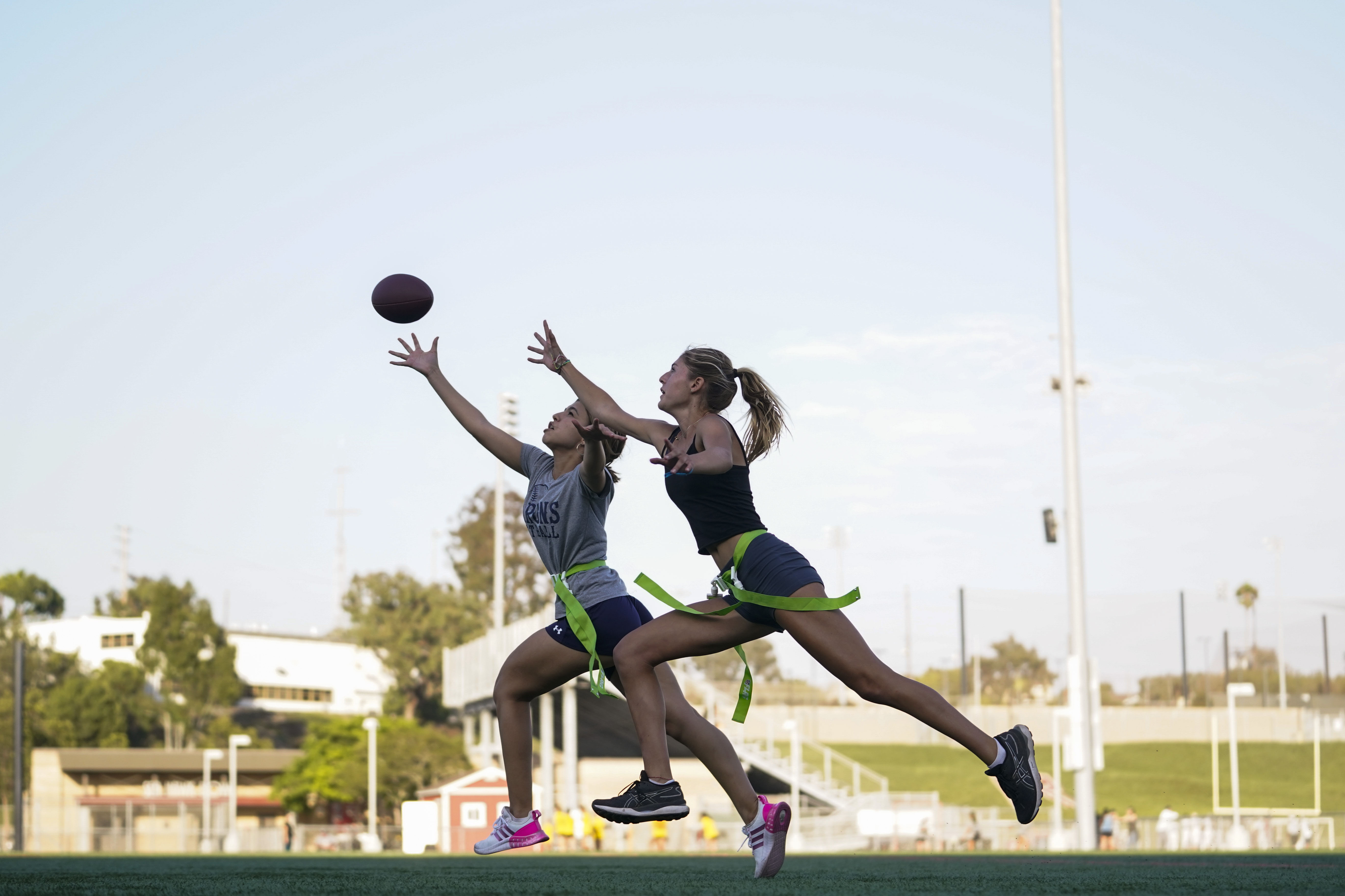 Local high schools start flag football teams, LHS wins first game