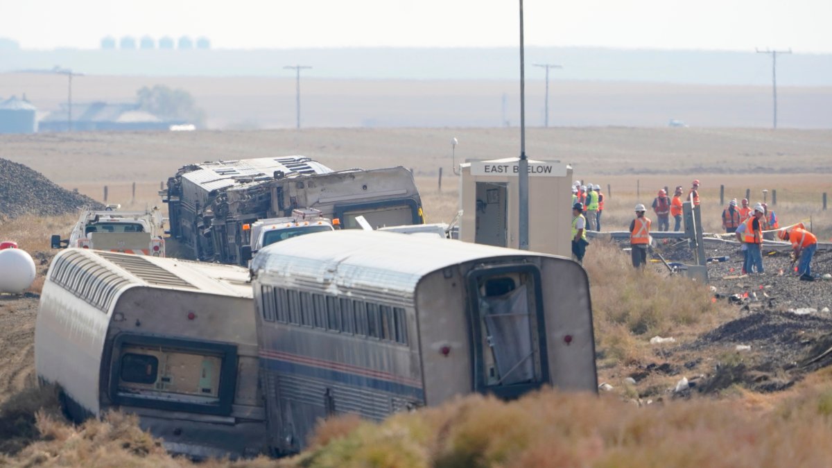 Amtrak Crash: Feds Say Bent Track a Factor in Montana Derailment – NBC 7 San Diego - Vimarsana News