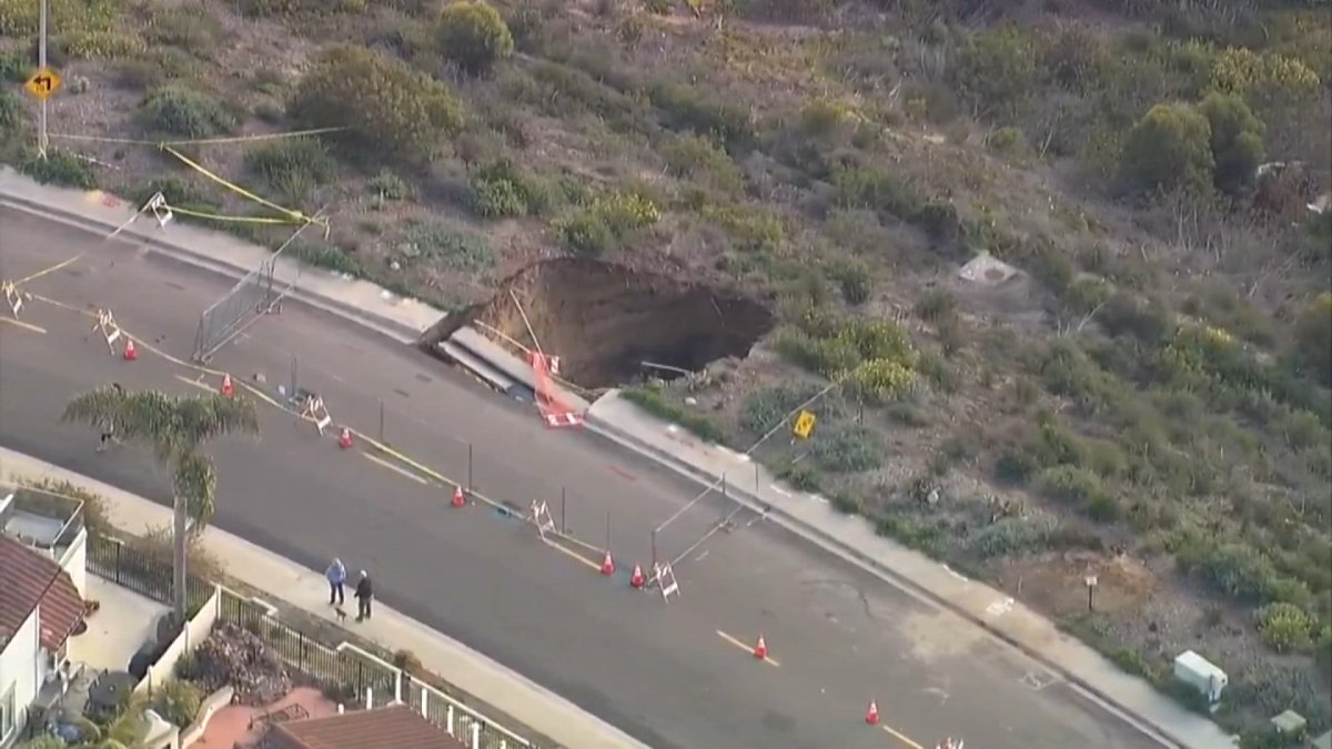 Sink Hole San Diegonull