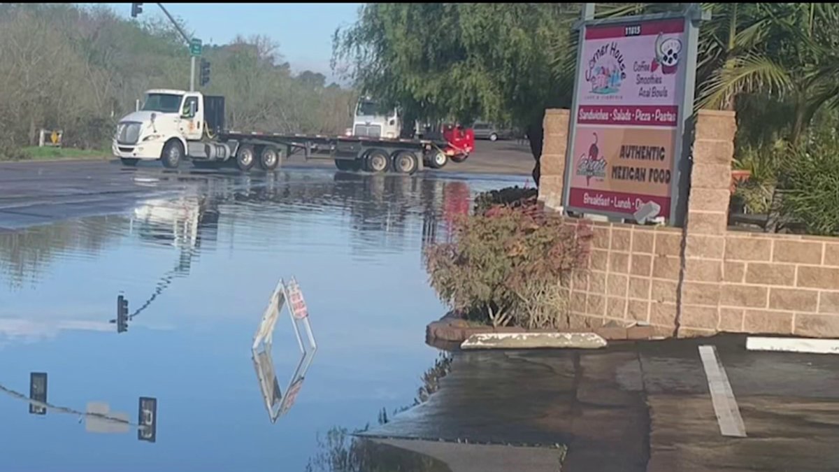 Flooder Intersection Blocks Access, Washes Out Revenue for Sorrento