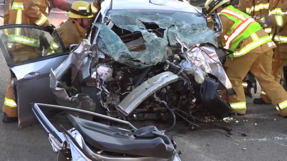 Driver Airlifted to Hospital Following Car Crash in Santee NBC 7 San