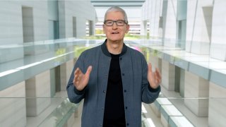 Tim Cook during WWDC 2022 Event